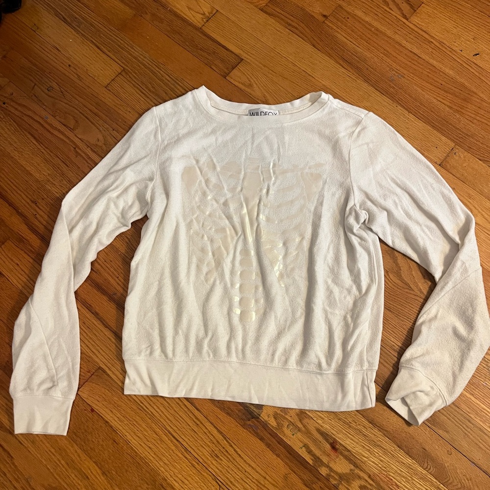 Wildfox Ribcage Sweatshirt - Picture 9 of 10